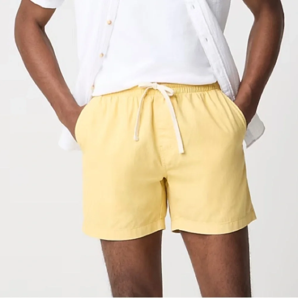 NWOT j crew amber honey Garment-dyed dock short